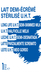 Graffiti semi-skimmed - UHT milk 